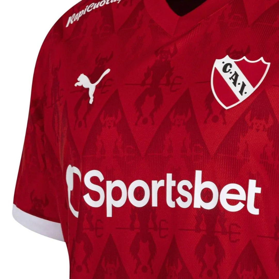 Camisa Independiente I 2025 Torcedor Masculina