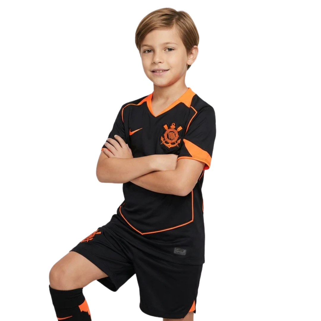 Conjunto Infantil Corinthians 2025/26 III