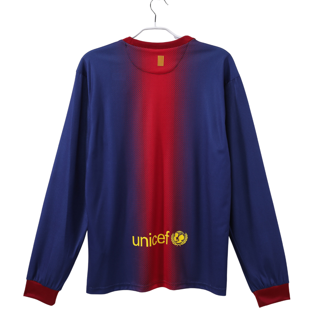 Camisa Retrô Barcelona Manga Longa 2012/13 l