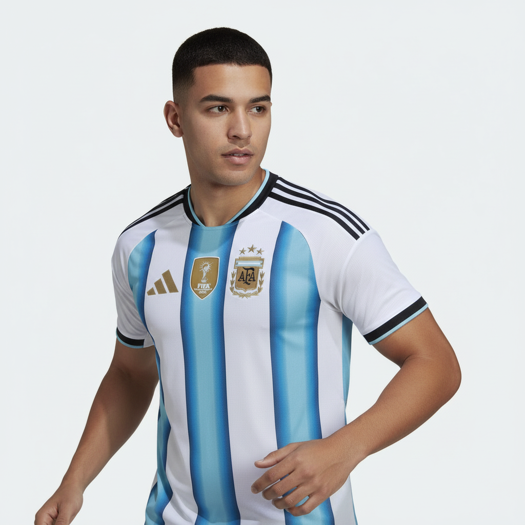 Camisa Seleção Argentina l 26 Torcedor Masculina
