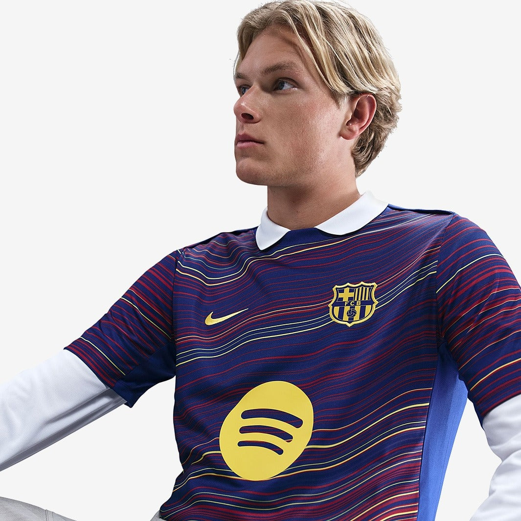 Camisa Barcelona 25/26 Pré-Jogo Masculino