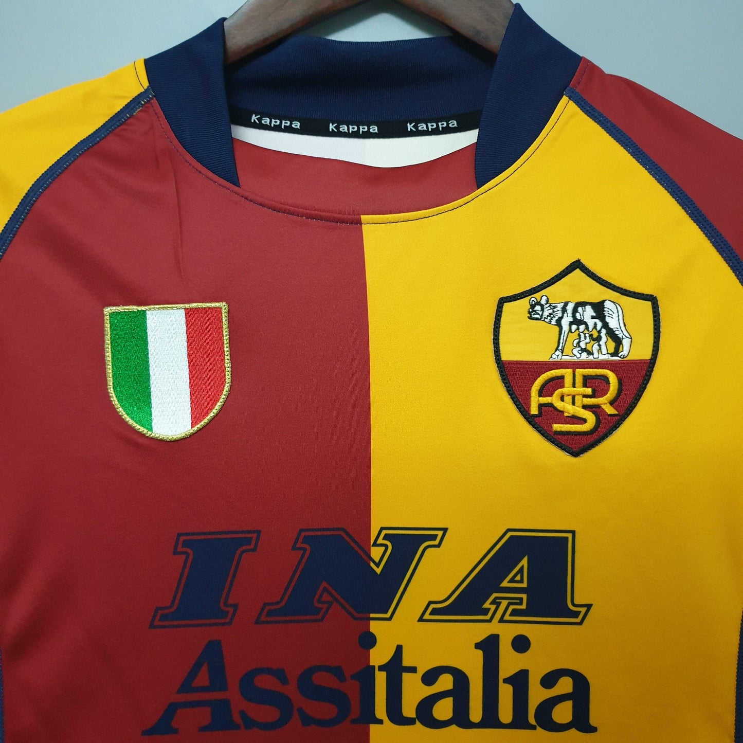 Camisa Retrô AS Roma 2001/02 I