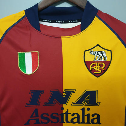 Camisa Retrô AS Roma 2001/02 I
