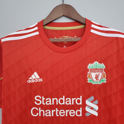 Camisa Retrô Liverpool 2010/11 l
