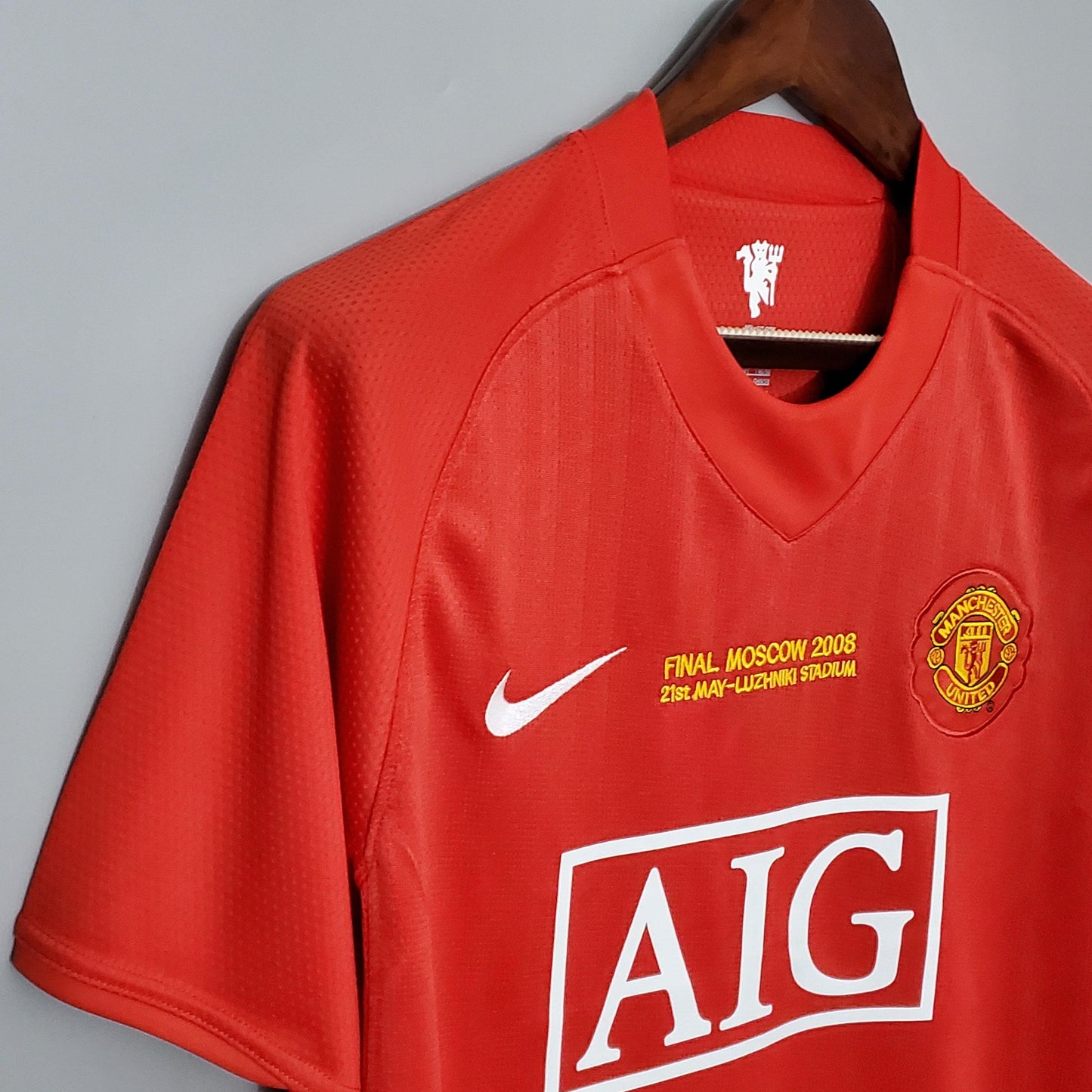 Camisa Retrô Manchester United 2007/08 I