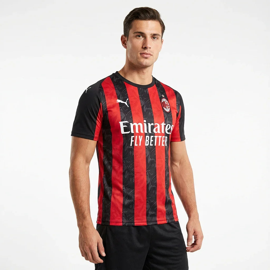 Camisa AC Milan l 25/26 Torcedor Masculina