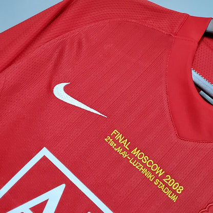 Camisa Retrô Manchester United 2007/08 I
