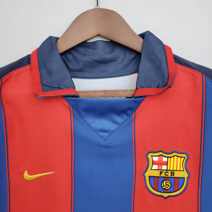 Camisa Retrô FC Barcelona 2003/04 I