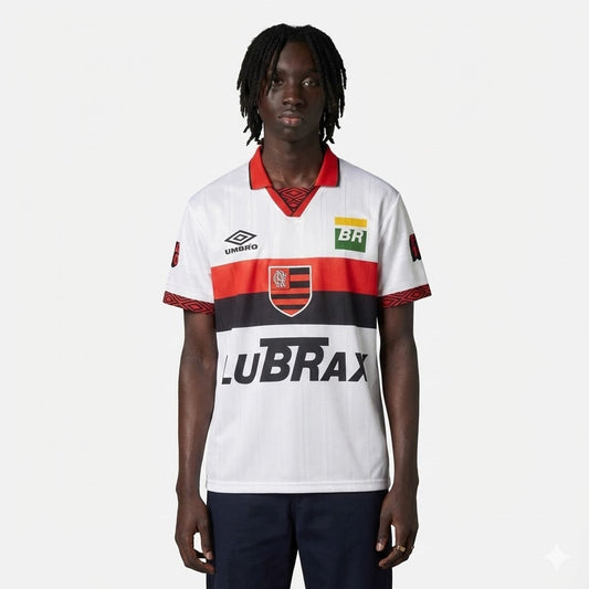 Camisa Flamengo II 1995 Aniversário de 100 anos - Versão Retrô