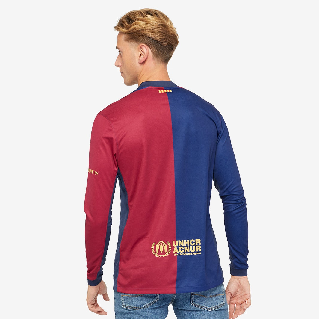 Camisa FC Barcelona 2024/25 Torcedor Manga Longa