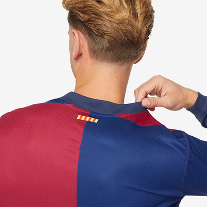 Camisa FC Barcelona 2024/25 Torcedor Manga Longa