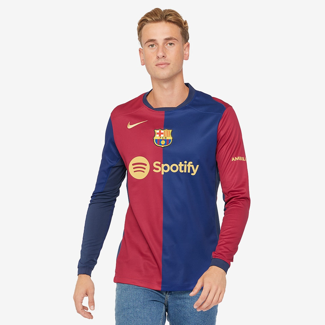 Camisa FC Barcelona 2024/25 Torcedor Manga Longa