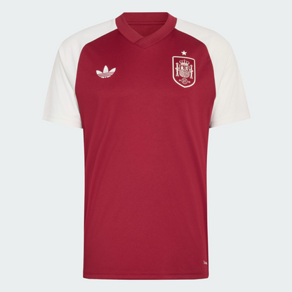 Camisa_Pre-Jogo_II_Espanha_26_Borgonha_KA6491_01_laydown - Ride Up Sports