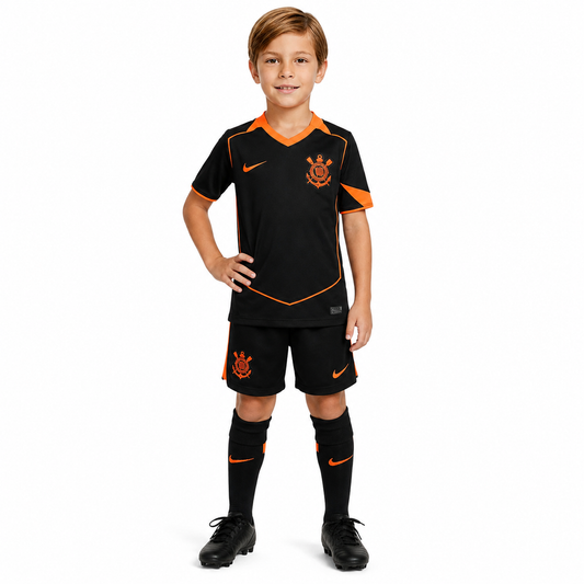 Conjunto Infantil Corinthians 2025/26 III