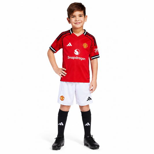Conjunto Infantil Manchester United 25/26 I