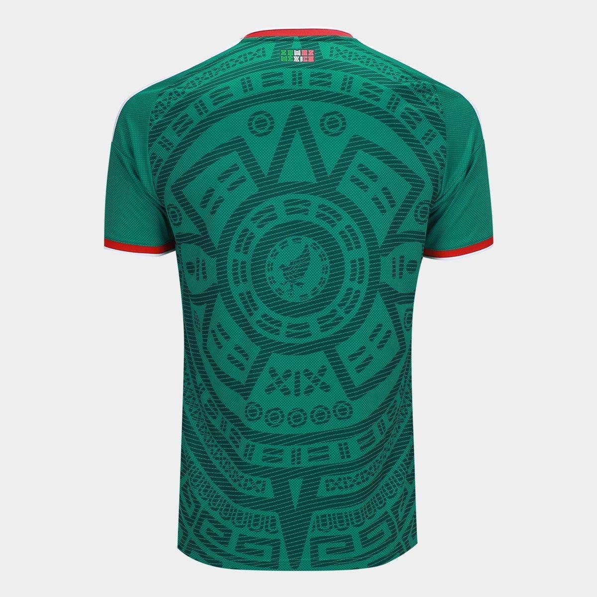 Camisa Seleção México Home 26 Torcedor Masculina