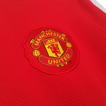 Camisa Retrô Manchester United Manga Longa 2010/11 l