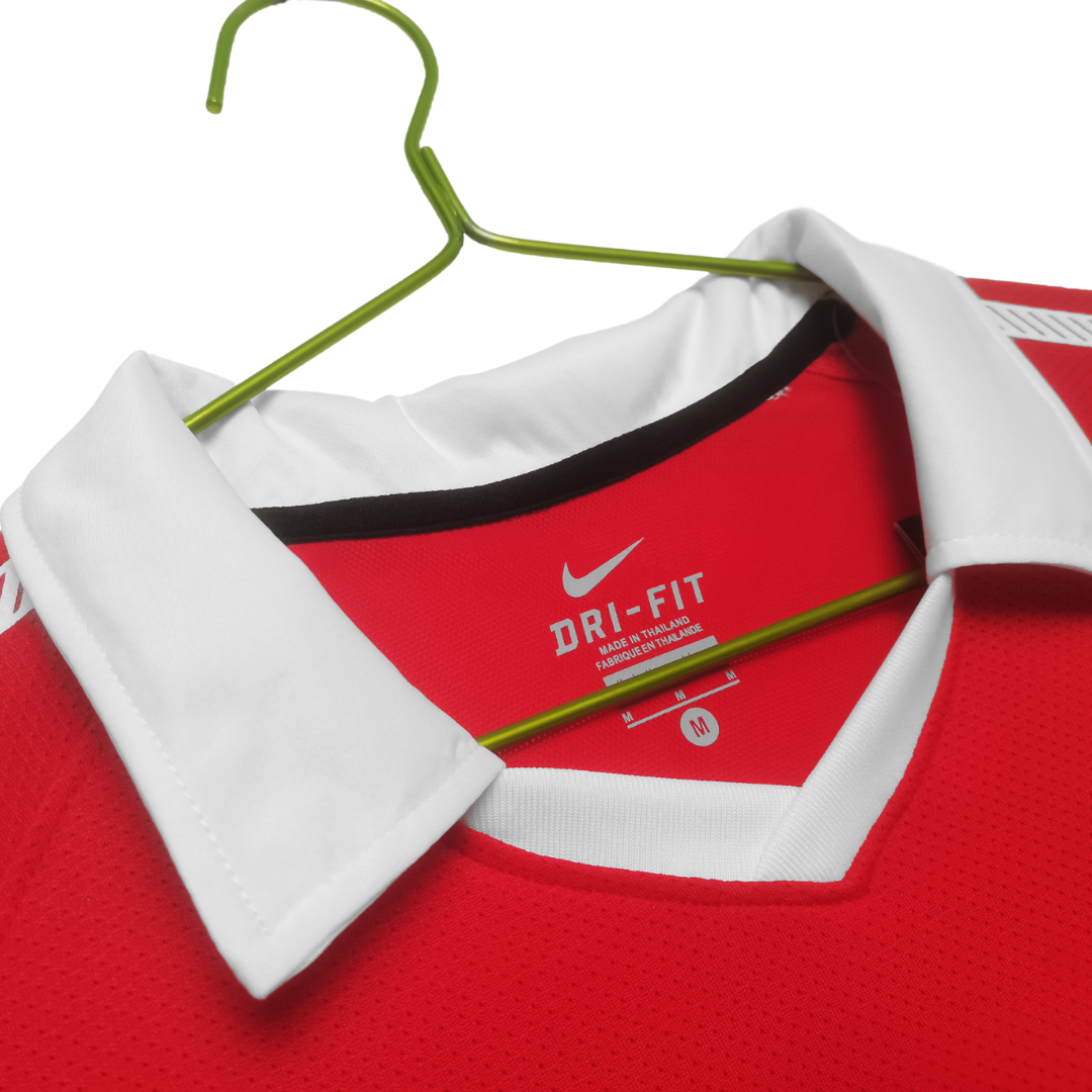 Camisa Retrô Manchester United Manga Longa 2010/11 l