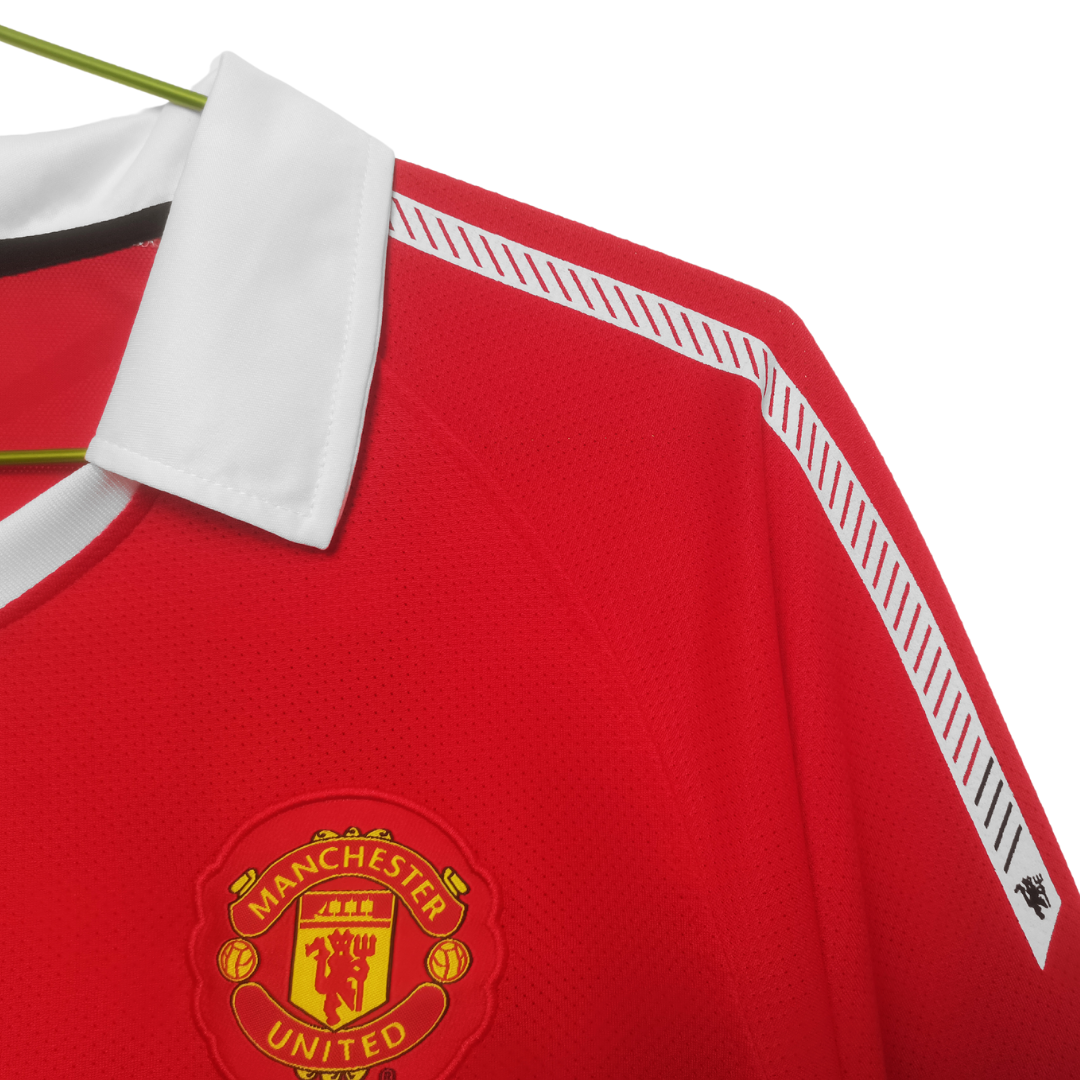 Camisa Retrô Manchester United Manga Longa 2010/11 l