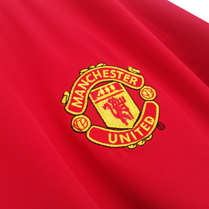 Camisa Retrô Manchester United Manga Longa 2002/04 I