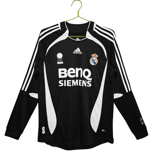 Camisa Retrô Real Madrid Manga Longa 2006/07 ll