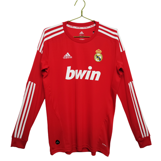 Camisa Retrô Real Madrid Manga Longa 2011/12 lll