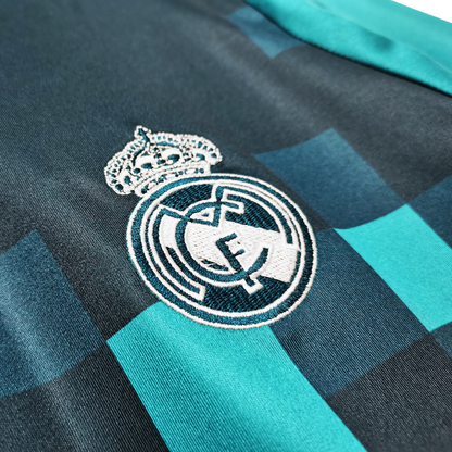 Camisa Retrô Real Madrid Manga Longa 2017/18 lll