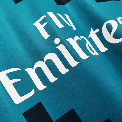 Camisa Retrô Real Madrid Manga Longa 2017/18 lll