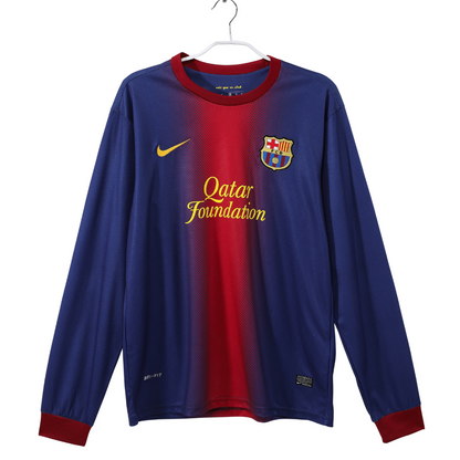 Camisa Retrô Barcelona Manga Longa 2012/13 l