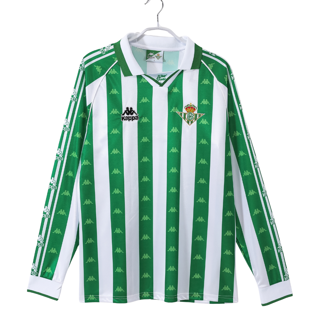 Camisa Retrô Real Betis Manga Longa 1995/96 l