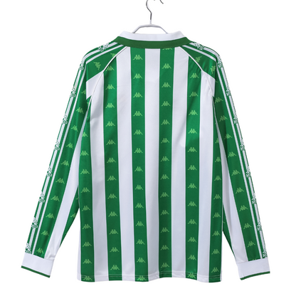 Camisa Retrô Real Betis Manga Longa 1995/96 l