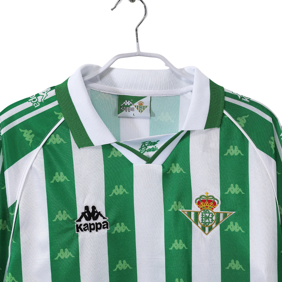 Camisa Retrô Real Betis Manga Longa 1995/96 l