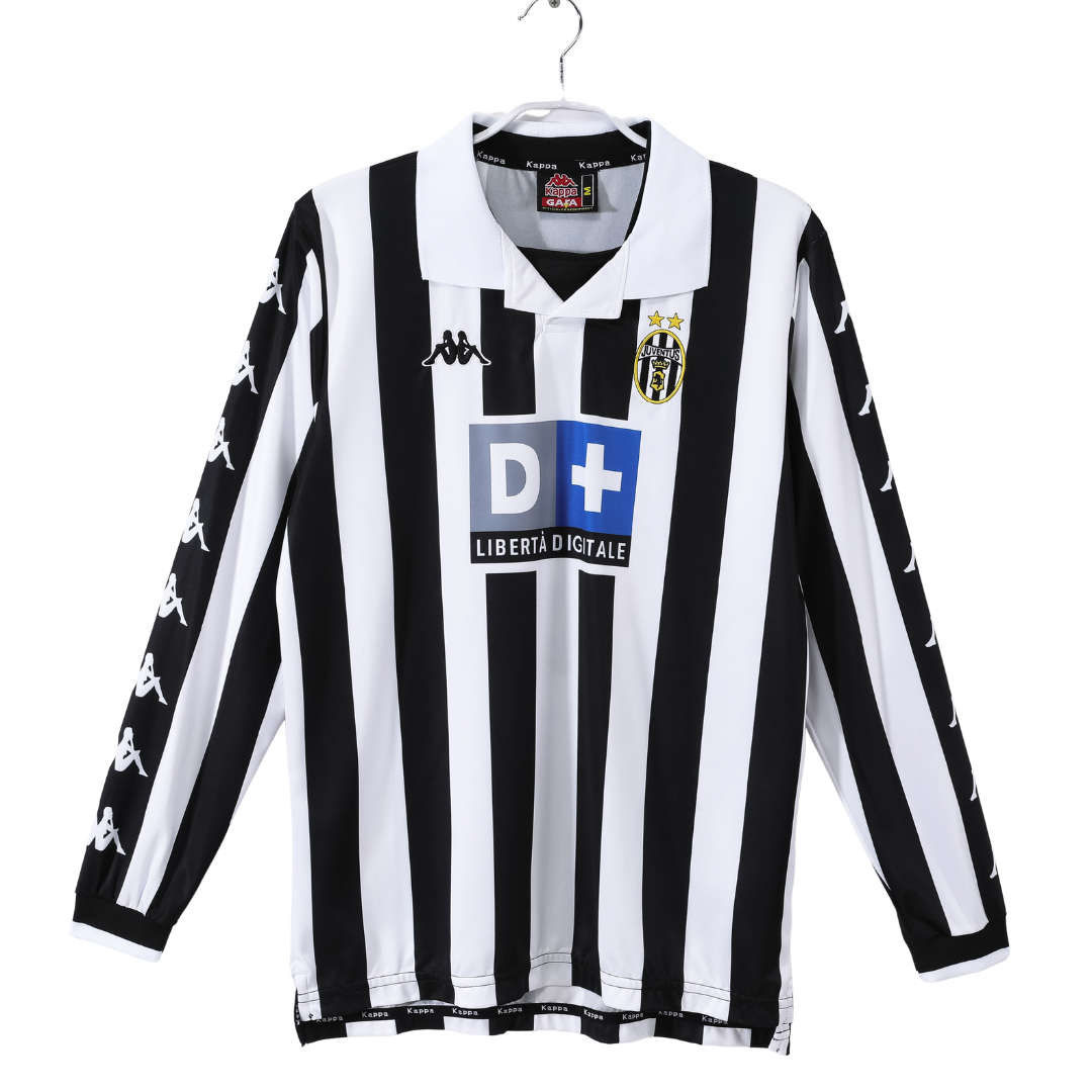 Camisa Retrô Juventus Manga Longa 1999/00 l