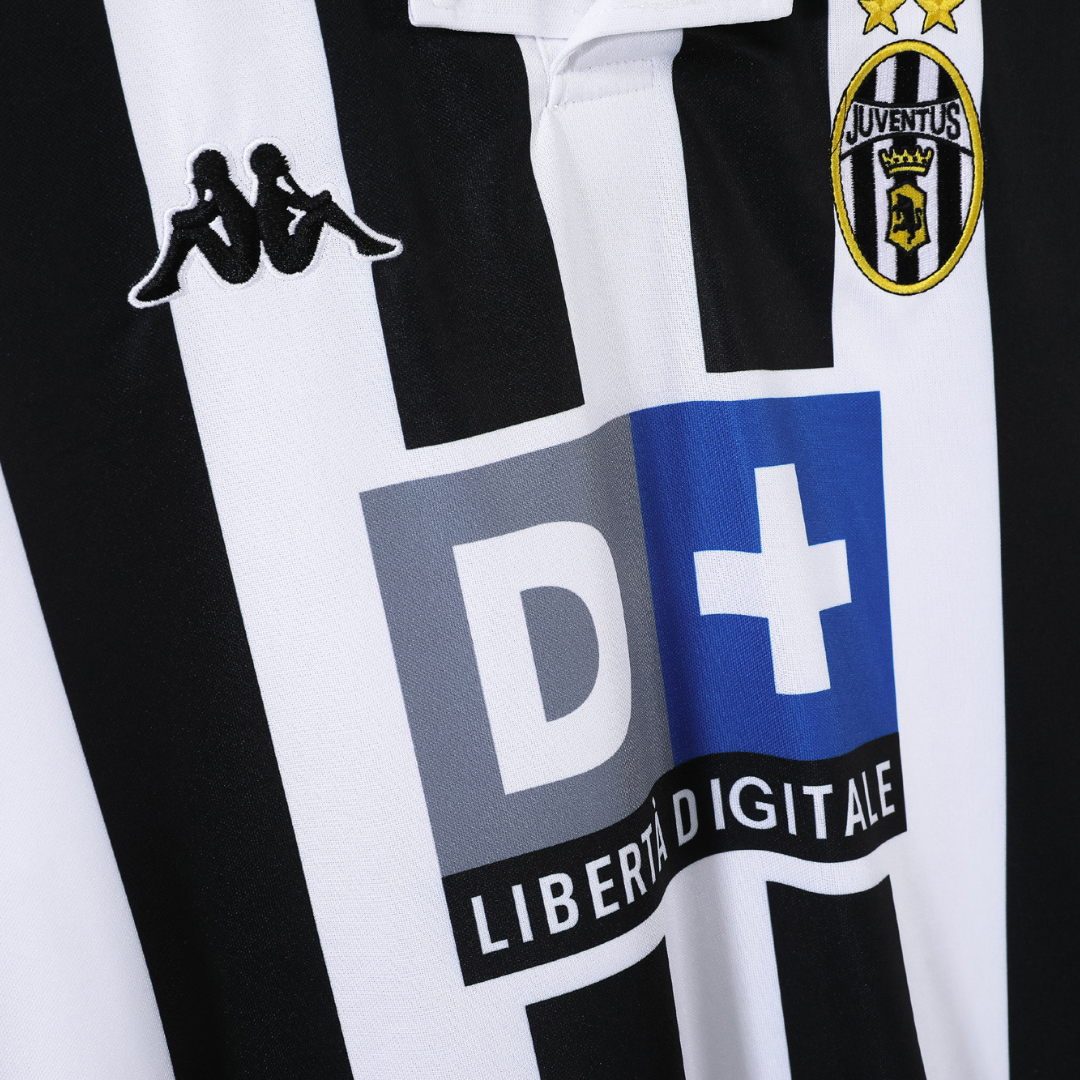 Camisa Retrô Juventus Manga Longa 1999/00 l