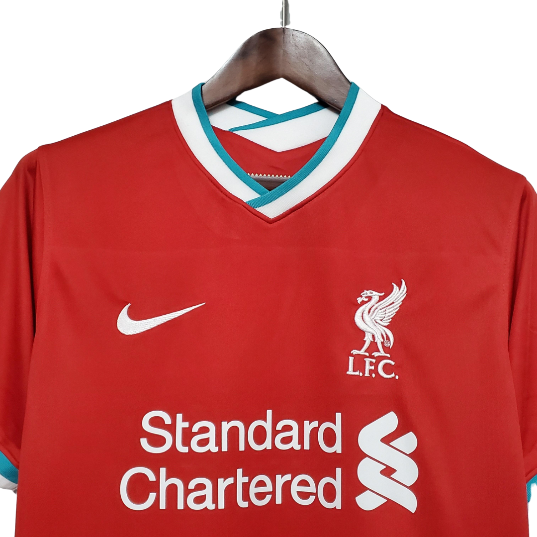 Camisa Retrô Liverpool 2020/21 l