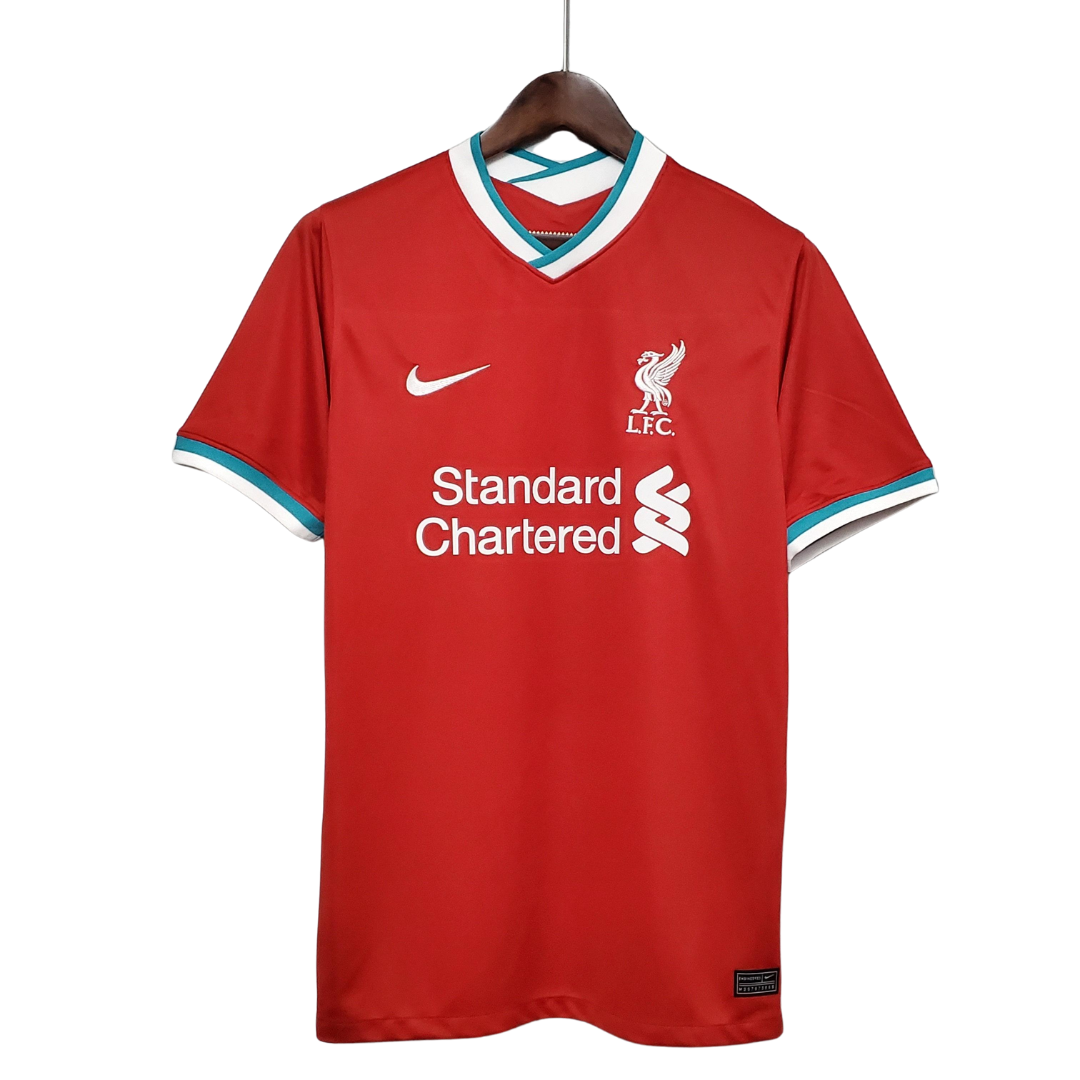 Camisa Retrô Liverpool 2020/21 l