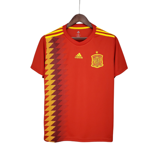 Camisa Retrô Seleção Espanha 2018/18 l