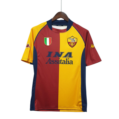 Camisa Retrô AS Roma 2001/02 I