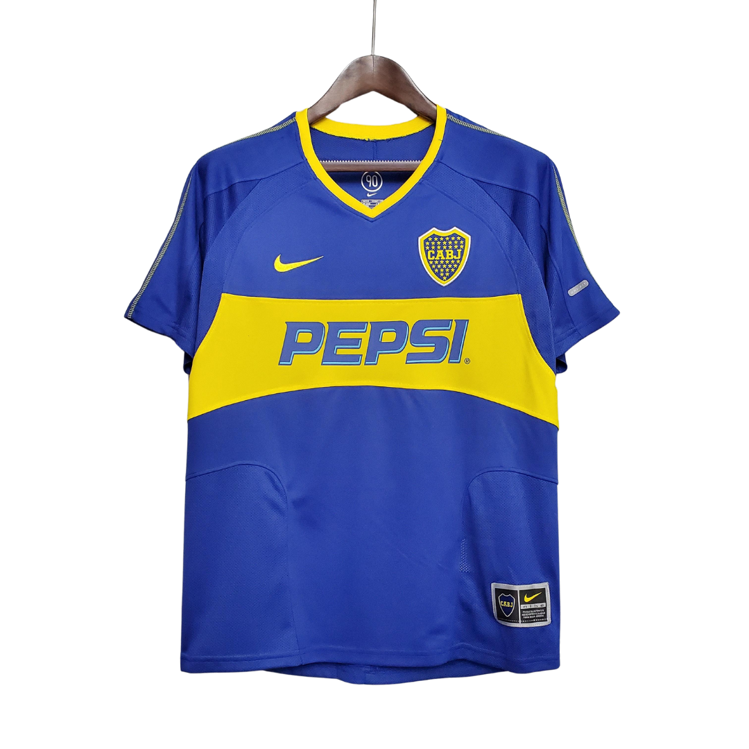 Camisa Retrô Boca Juniors 2003/04 I