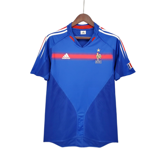 Camisa Retrô Seleção França 2004/04 I