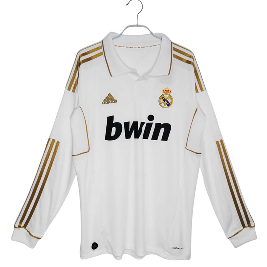 Camisa Retrô Real Madrid Manga Longa 2011/12 l