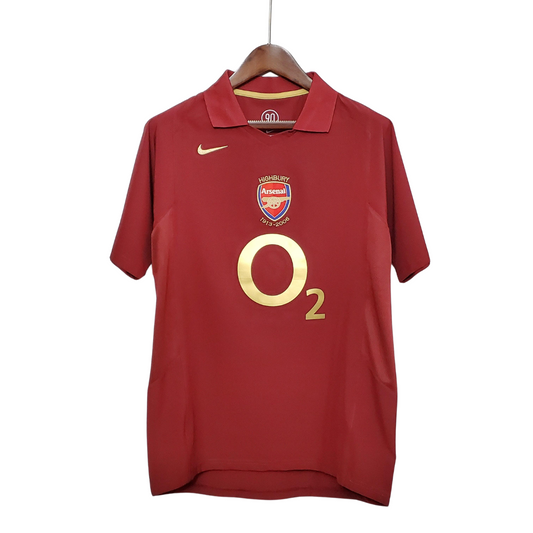 Camisa Retrô Arsenal 2005/06 I