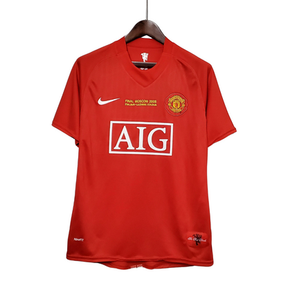 Camisa Retrô Manchester United 2007/08 I