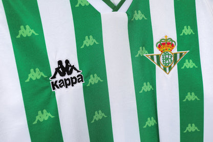 Camisa Retrô Real Betis Manga Longa 1995/96 l