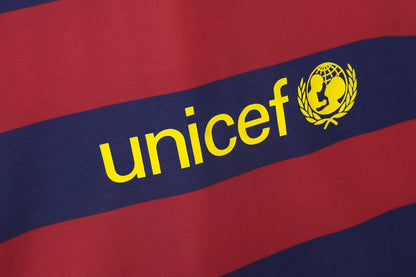 Camisa Retrô Barcelona Manga Longa 2015/16 l