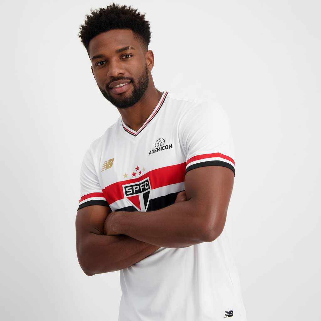 Camisa São Paulo l 25/26 Torcedor Masculina