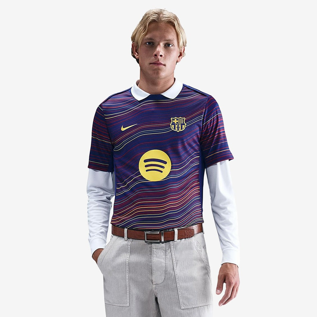 Camisa Barcelona 25/26 Pré-Jogo Masculino