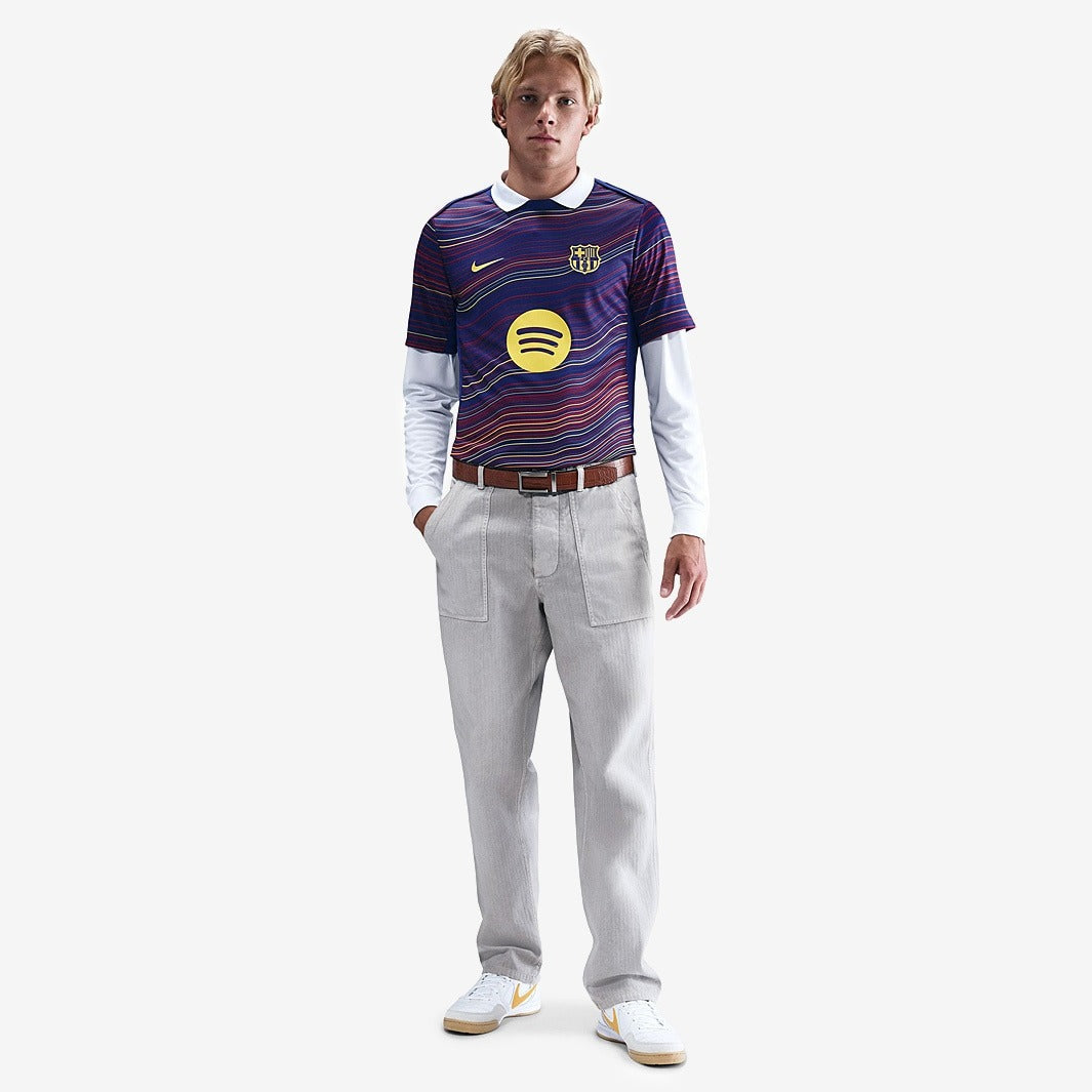Camisa Barcelona 25/26 Pré-Jogo Masculino