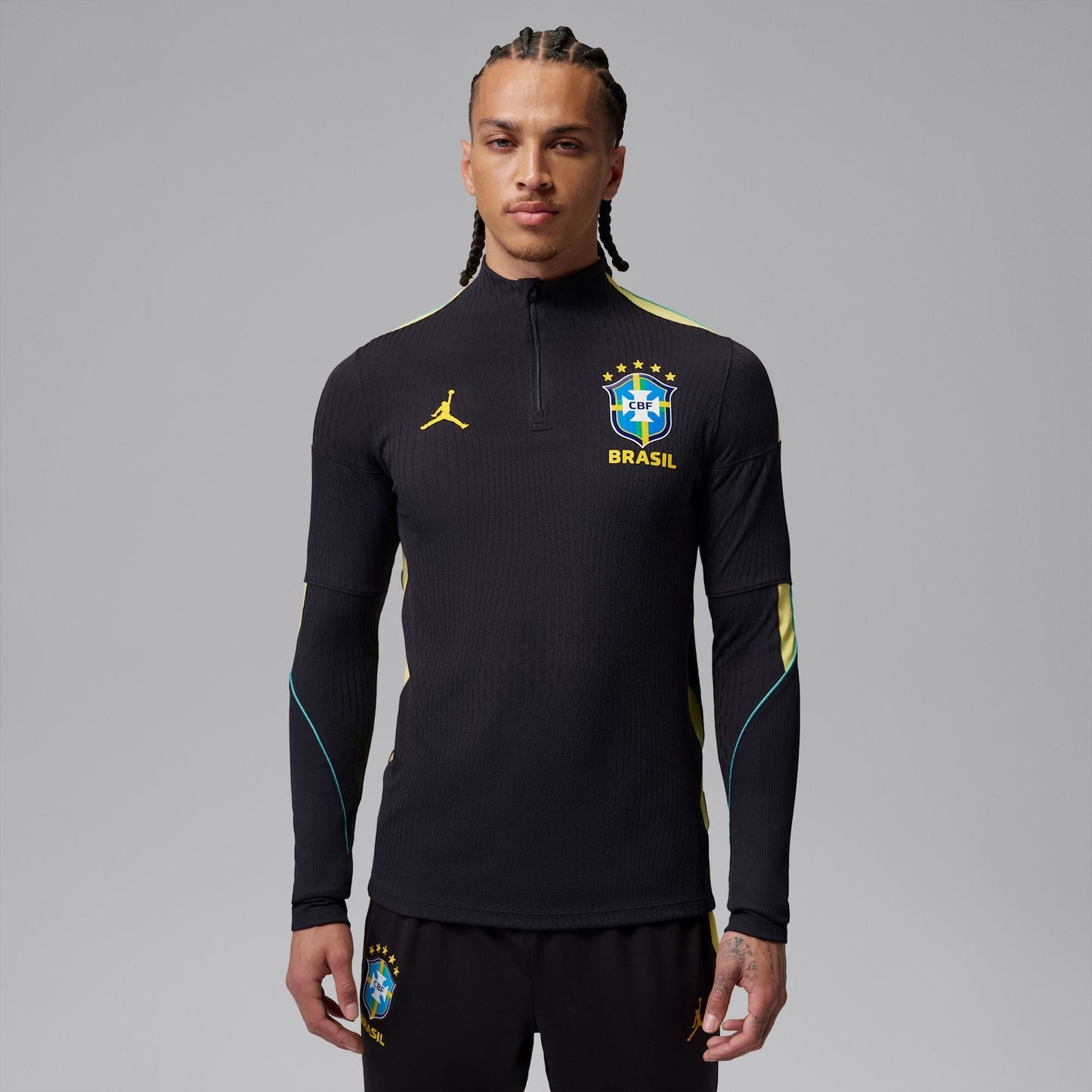 Conjunto de Treino Brasil 2026/27 Preto Masculina