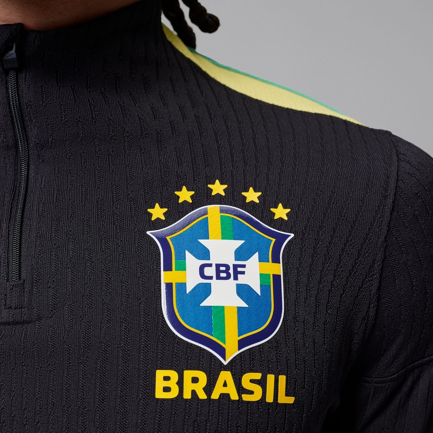 Conjunto de Treino Brasil 2026/27 Preto Masculina